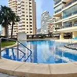 Bonito Con 1 Dormitorio, Piscina, Parking Y Wifi Appartement Calp